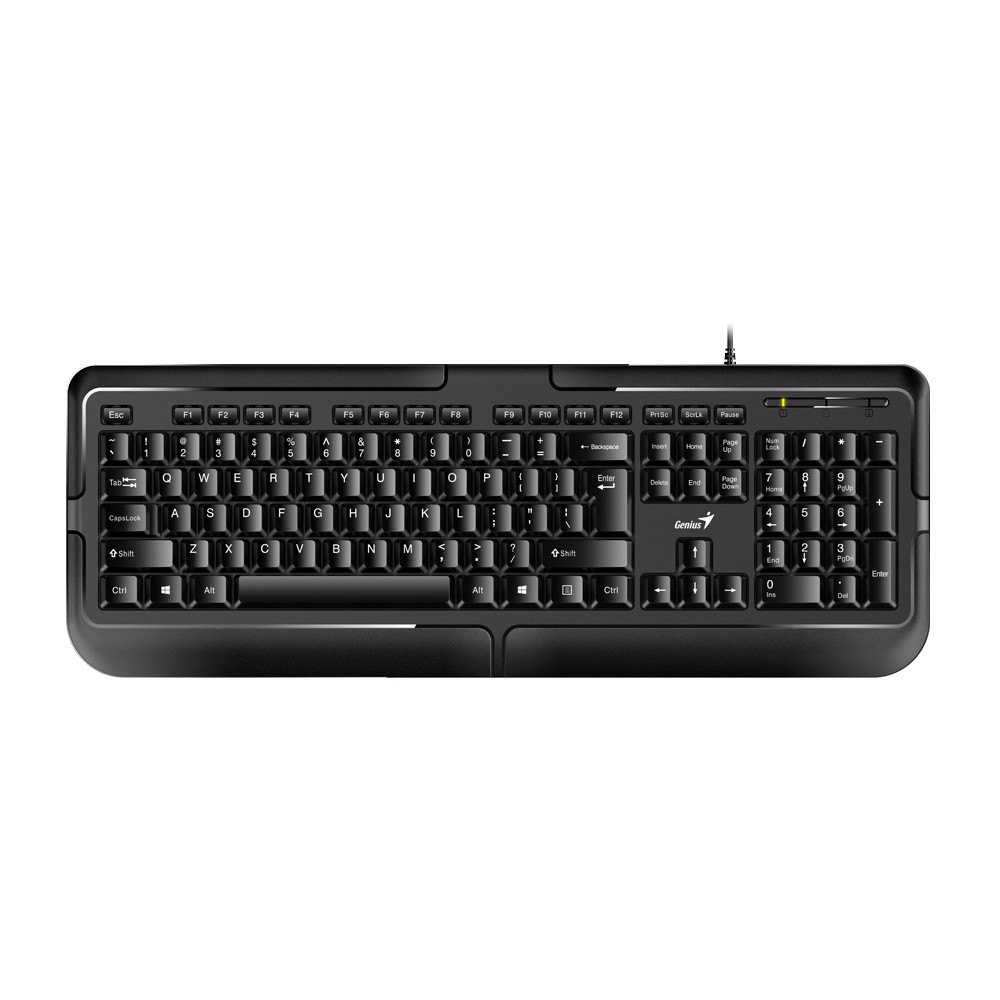 TECLADO GENIUS KB-118 II USB NEGRO MULTIMEDIA