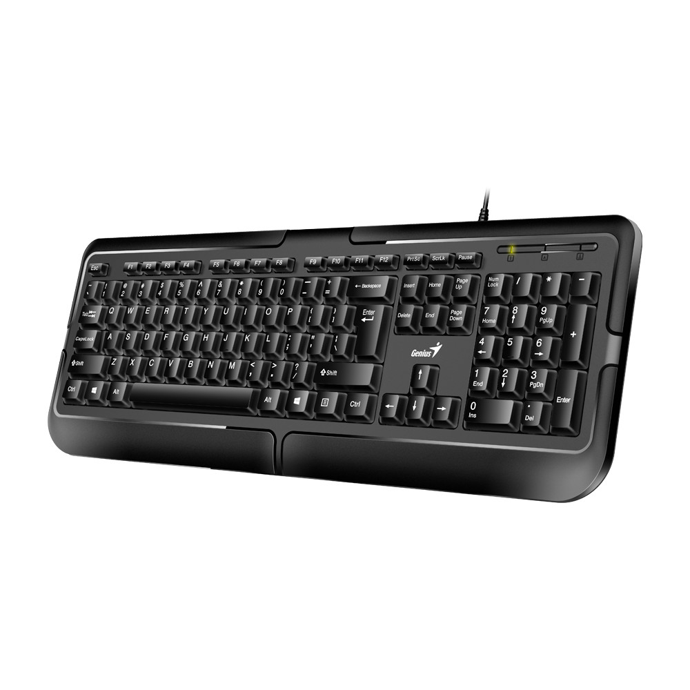 TECLADO GENIUS KB-118 II USB NEGRO MULTIMEDIA