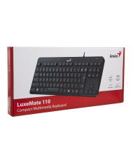 TECLADO GENIUS LUXEMATE 110 USB NEGRO