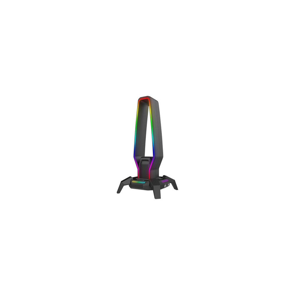SOPORTE MARVO HZ-10 RGB AURICULAR TOUCH 3USB