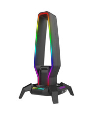 SOPORTE MARVO HZ-10 RGB AURICULAR TOUCH 3USB