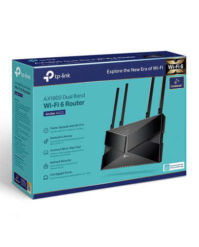 ROUTER TP-LINK ARCHER AX23 WIFI6 AX1800 MBPS 4 ANTENAS