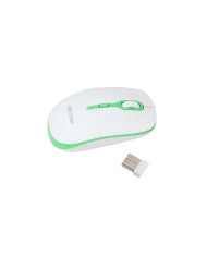 MOUSE MEETION R547 WIRELESS VERDE/BLANCO