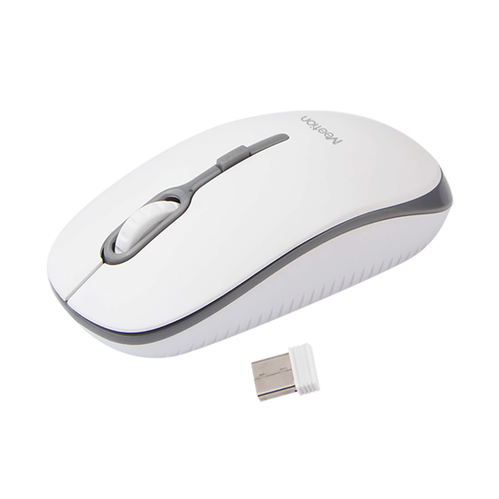 MOUSE MEETION R547 WIRELESS GRIS/BLANCO