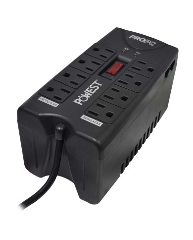 REGULADOR DE VOLTAGE POWEST PRO PC 1000VA