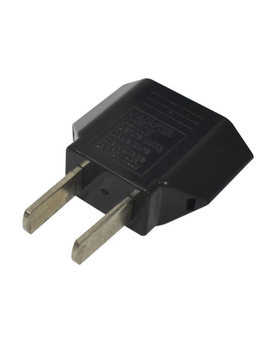 ADAPTADOR ENCHUFE REDONDO A PLANO