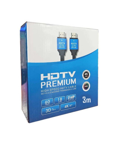 CABLE HDMI A HDMI NITRON 3 METROS HDTV PREMIUM