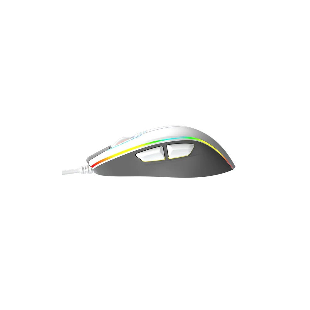 MOUSE MEETION MT-GM230 GAMING USB RGB BLANCO
