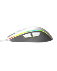 MOUSE MEETION MT-GM230 GAMING USB RGB BLANCO