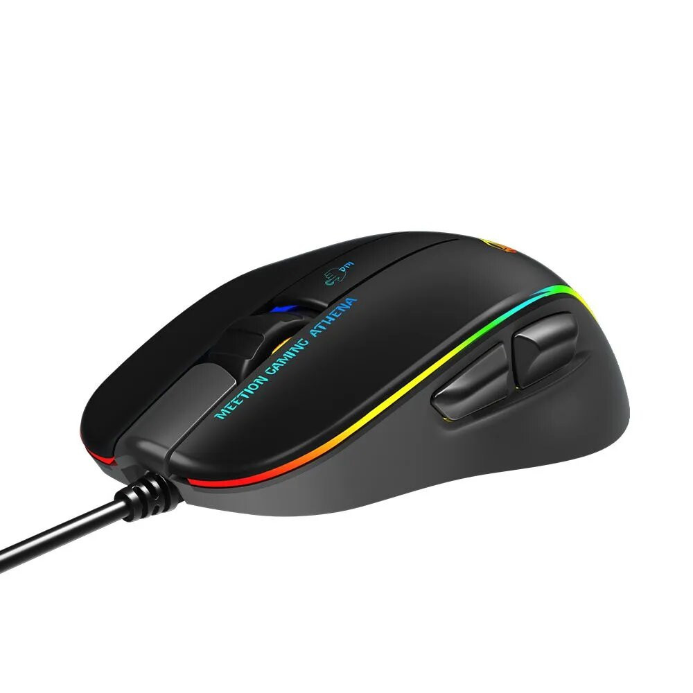 MOUSE MEETION MT-GM230 GAMING USB RGB NEGRO