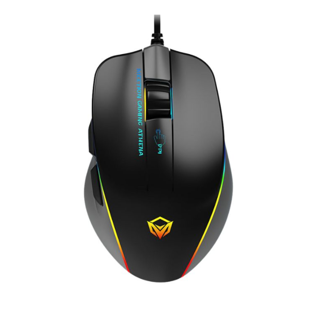 MOUSE MEETION MT-GM230 GAMING USB RGB NEGRO
