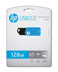 PENDRIVE HP 128GB V150W AZUL/NEGRO USB2.0