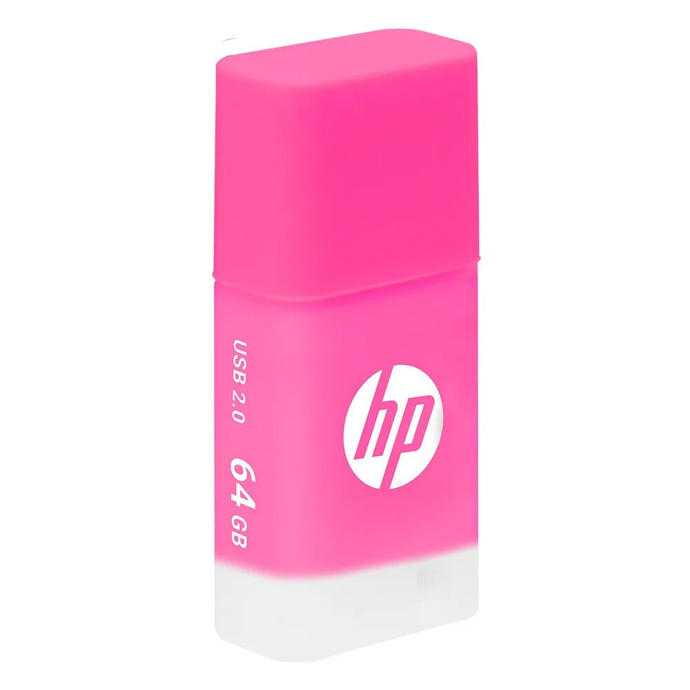 PENDRIVE HP 64GB V168 ROSADO USB2.0