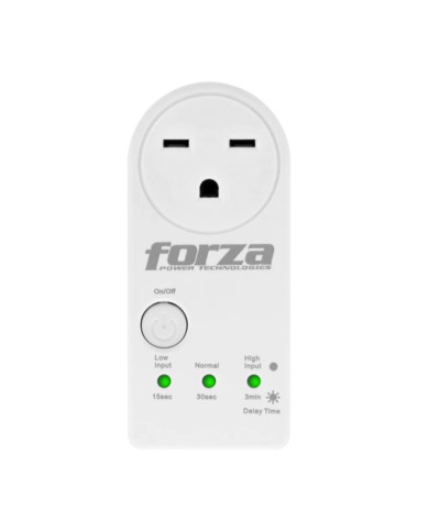 PROTECTOR FORZA FVP-3302b 1200J BLANCO 3300W