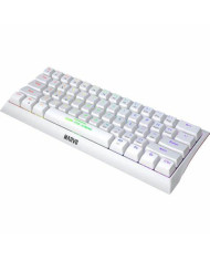 TECLADO MECANICO MARVO KG962-W-R USB MECH (60%) RED SWITCH