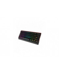 TECLADO MARVO KG962-B USB MECH (60%) BLUE SWITCH RAINBOW 61TECLAS