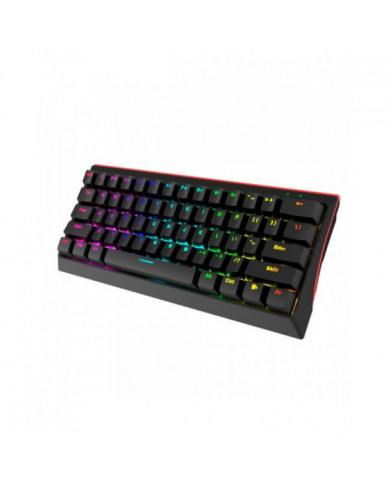 TECLADO  MECANICO MARVO KG962-R USB MECH (60%) RED SWITCH RAINBOW 61TECLAS