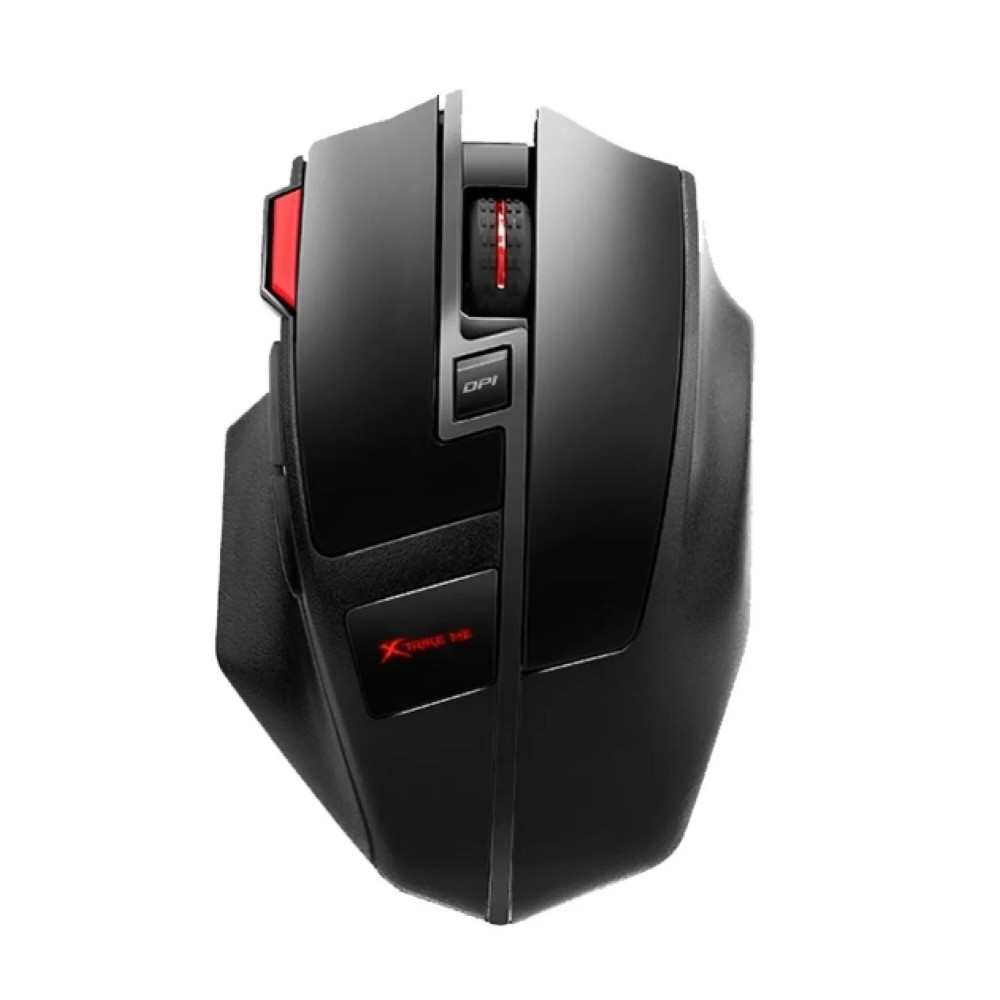 MOUSE XTRIKE ME GW-600 USB 1600DPI 7BOT NEGRO