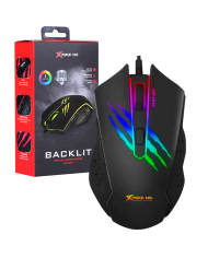 MOUSE XTRIKE ME GW-600 USB 1600DPI 7BOT NEGRO