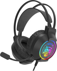HEADSET MARVO HG8959 RGB TRANSPARENTE BLANCO
