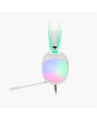 HEADSET MARVO HG8959 RGB TRANSPARENTE BLANCO
