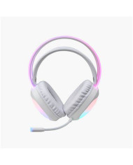 HEADSET MARVO HG8959 RGB TRANSPARENTE BLANCO