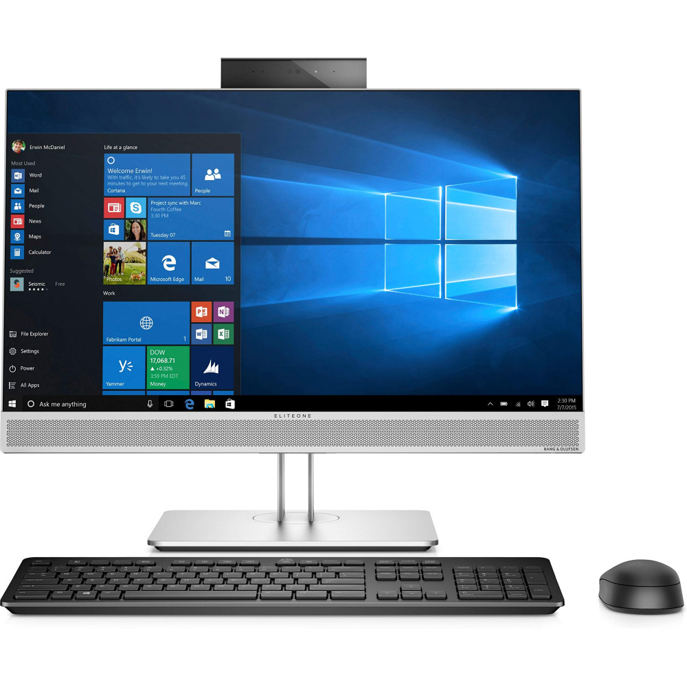 COMPUTADOR AIO HP 800-G4 TACTIL / PROCESADOR CORE i5-8500 / MEMORIA 8 GB RAM / 256 GB SSD SOLIDO