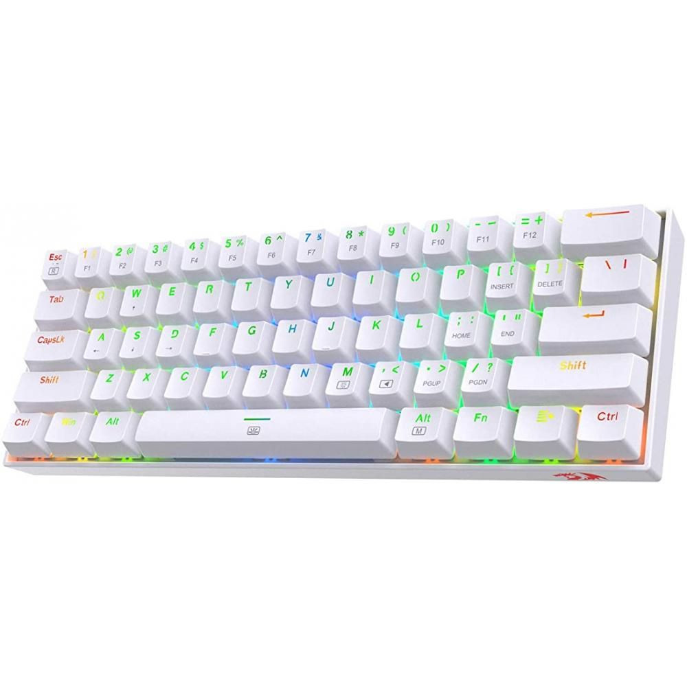 TECLADO REDRAGON K630R RGB BLANCO DRAGONBORN BROWN-SWITCH ES MECANICO