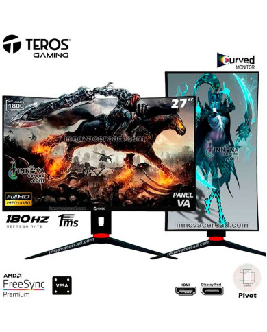 MONITOR TEROS TE-2766G 27" CURVO FHD