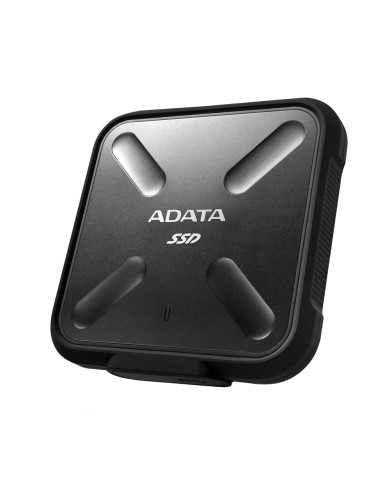 DISCO SOLIDO EXTERNO 512GB SSD  ADATA SD700 2,5" NEGRO PS5/XBOX XS