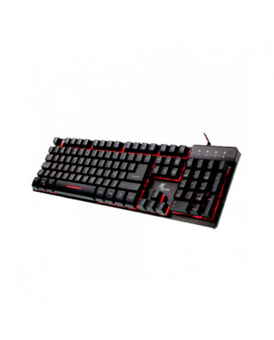 TECLADO XTECH XTK520S USB REVENGER TRI-COLOR SP GS GAMING SERIES