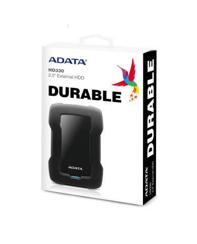 DISCO EXTERNO 1TB ADATA HD330 2,5" NEGRO DURABLE