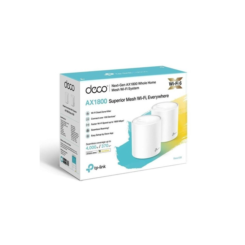 DECO TPLINK AX1800 WHOLE HOME MESH 2 ANTENAS