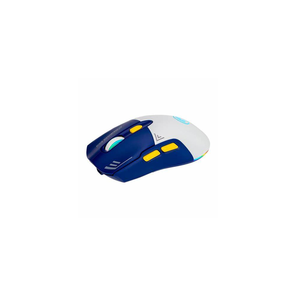 MOUSE MARVO M803W WB WIRELESS/USB BLANCO/AZUL PROGRAMABLE DUAL-MODE
