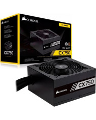 FUENTE DE PODER CORSAIR CX750 750W 80 PLUS BRONZE CERTIFICADA