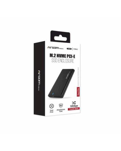 ENCLOSURE ARGOM AC-1038 TYPE-C M.2 NVME ALUMINIUM