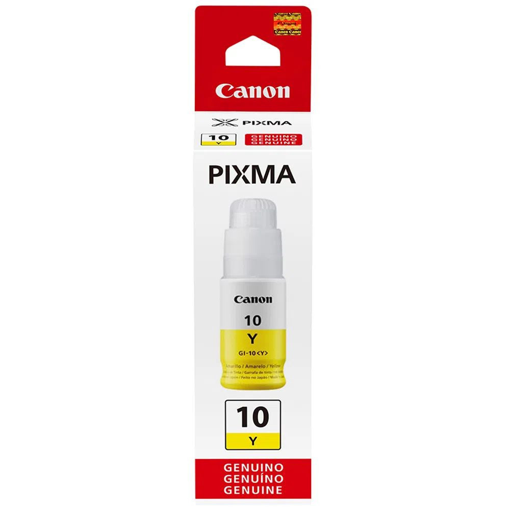 TINTA CANON GI-10  AMARILLO 70ML G5010/G5011/G6010/G6011