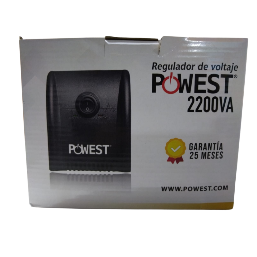 REGULADOR DE VOLTAGE POWEST 2200VA
