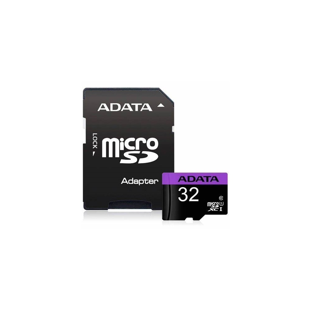 MICROSD ADATA 32GB GB UHS-I CLASE 10 MORADO/NARANJA