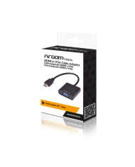 ADAPTADOR HDMI A VGA ARGOM ARG-CB-0055 HD 1080P