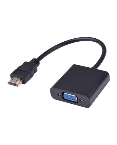 ADAPTADOR HDMI A VGA ARGOM ARG-CB-0055 HD 1080P