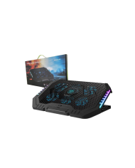 COOLING PAD NITRON YL-021 15,6" LED AJUSTABLE 6-VENTILADORES