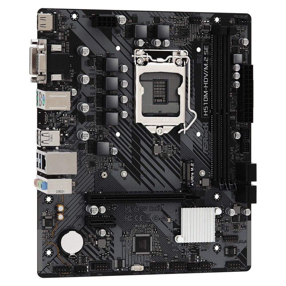MAINBOARD ASROCK H510M-HDV SE LGA1200 DDR4