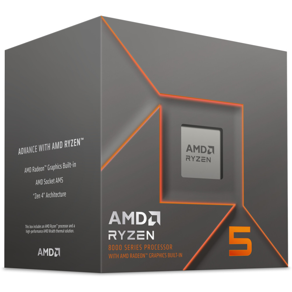 PROCESADOR AMD RYZEN 5 8600G 5.0GHz 6CORE 12HILOS