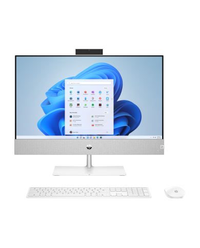 COMPUTADOR HP AIO PAVILION 24-CA2025T / PROCESADOR CORE i5-13400T / 8GB RAM / 256GB SSD + 1 TB HDD / 23,8" FHD