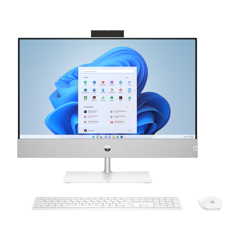 COMPUTADOR HP AIO PAVILION 24-CA2025T / PROCESADOR CORE i5-13400T / 8GB RAM / 256GB SSD + 1 TB HDD / 23,8" FHD