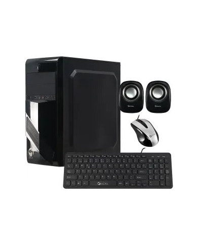 CASE GAZAL 704 COMBO T+ FUENTE PODER 850W NEGRO