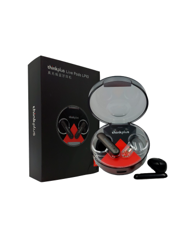 AUDIFONO LENOVO INALAMBRICO THINKPLUS LP10 LIVE PODS NEGRO BLUETOOTH WIRELESS
