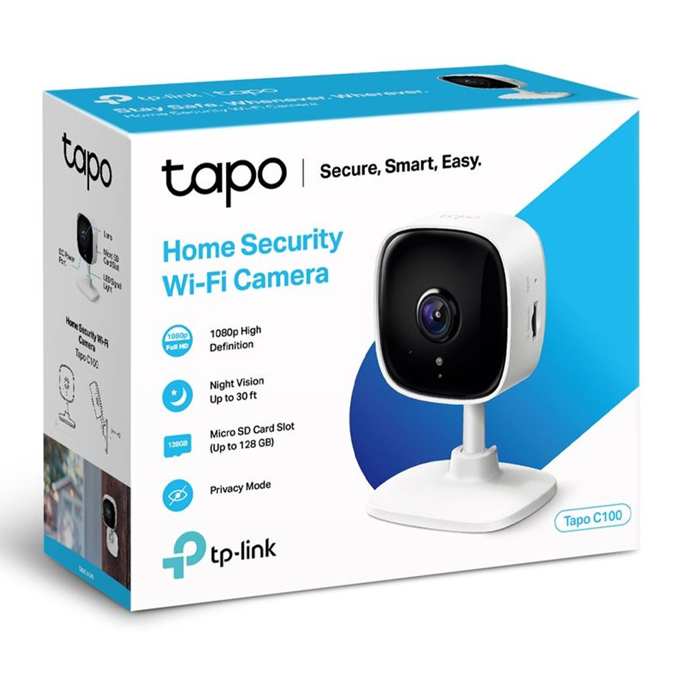 CAMARA DE SEGURIDAD TAPO C100 FHD 1080p VISION NOCTURNA