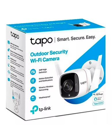 CAMARA DE SEGURIDAD TAPO C310 2K WIFI IP66 3MP VISION NOCTURNA